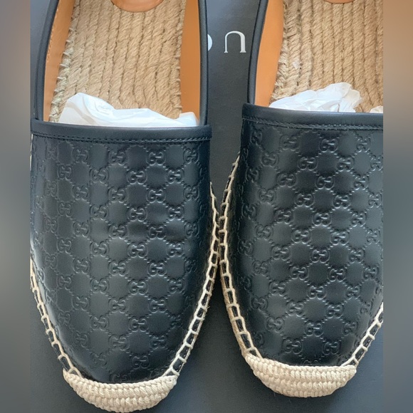 Gucci Microguccissima Leather Espadrille - 39 - Picture 8 of 13